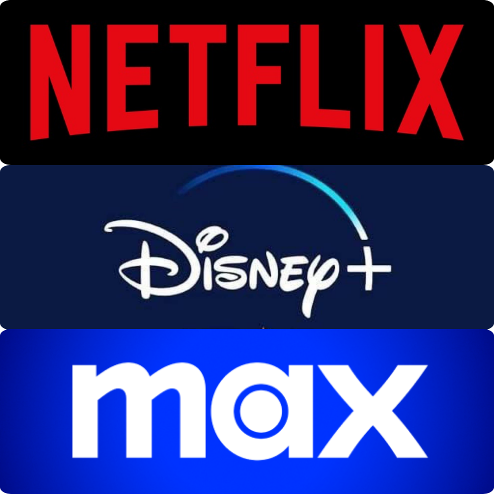 Netflix+Disney+Max